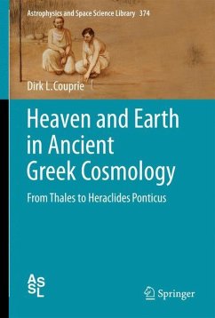 Heaven and Earth in Ancient Greek Cosmology - Couprie, Dirk