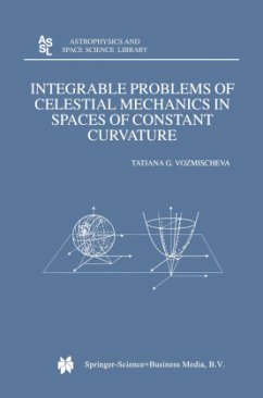 Integrable Problems of Celestial Mechanics in Spaces of Constant Curvature - Vozmischeva, T. G.