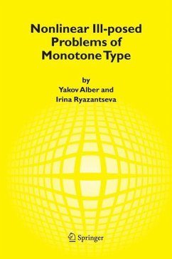 Nonlinear Ill-posed Problems of Monotone Type - Alber, Yakov;Ryazantseva, Irina