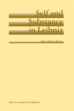 Self and Substance in Leibniz - Bobro, Marc Elliott