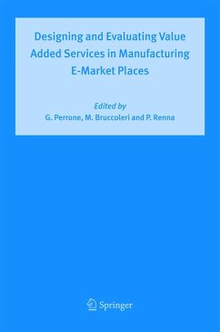 Cover Designing and Evaluating Value Added Services in Manufacturing E-Market Places