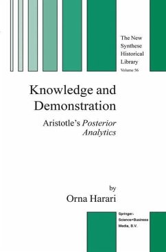 Knowledge and Demonstration - Harari, Orna