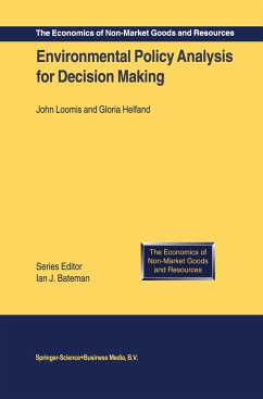 Environmental Policy Analysis for Decision Making - Loomis, J.; Helfand, Gloria