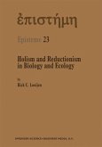 Holism and Reductionism in Biology and Ecology