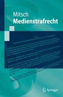Medienstrafrecht - Mitsch, Wolfgang