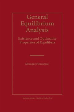 General Equilibrium Analysis - Florenzano, Monique