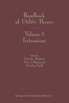 Handbook of Utility Theory