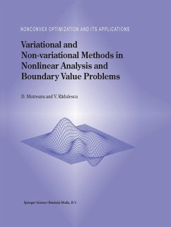 Variational and Non-variational Methods in Nonlinear Analysis and Boundary Value Problems - Radulescu, Vicentiu D.;Motreanu, Dumitru