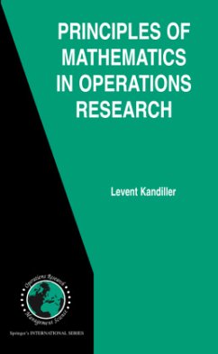 Principles of Mathematics in Operations Research - Kandiller, Levent