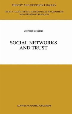 Social Networks and Trust - Buskens, Vincent