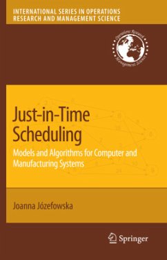 Just-in-Time Scheduling - Jozefowska, Joanna