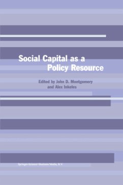 Social Capital as a Policy Resource