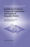 Equilibrium Problems: Nonsmooth Optimization and Variational Inequality Models