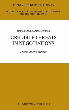 Credible Threats in Negotiations - Bolt, Wilko;Houba, Harold