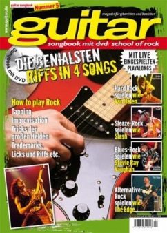 Guitar - School of Rock, 1 DVD + Notenheft