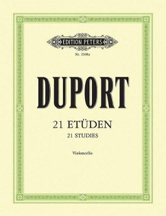 21 Etüden für Violoncello - Duport, Jean