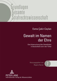 Gewalt im Namen der Ehre - Çakir-Ceylan, Esma