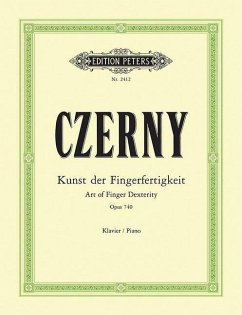 Die Kunst der Fingerfertigkeit op. 740 (699) - Czerny, Carl