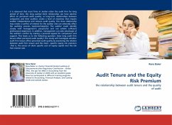Audit Tenure and the Equity Risk Premium - Baker, Rana