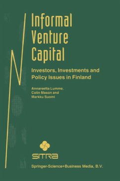 Informal Venture Capital - Lumme, Annareetta;Mason, Colin;Suomi, Markku