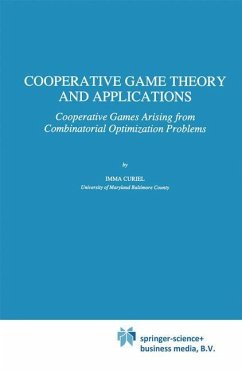 Cooperative Game Theory and Applications - Curiel, Imma