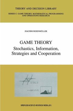 Game Theory - Rosenmüller, Joachim
