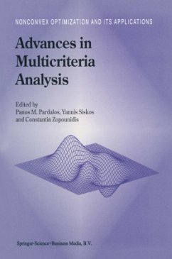 Advances in Multicriteria Analysis