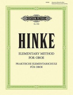 Praktische Elementarschule für Oboe / Elementary Method for Oboe - Hinke, Gustav Adolf