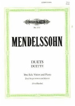 Duette - Mendelssohn Bartholdy, Felix;Hensel, Fanny