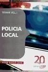 Policia Local. Temari Vol. I.