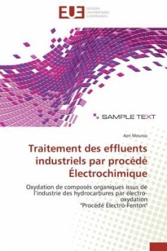 Traitement des effluents industriels par procédé Électrochimique - mounia, azri