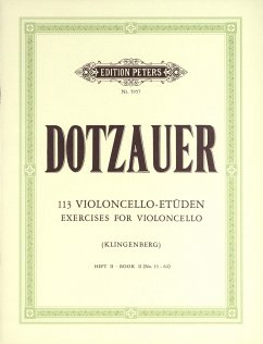 113 Violoncello-Etüden - Heft 2: Nr. 35 - 62 - Dotzauer, Justus Johann Friedrich