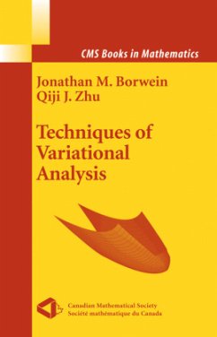 Techniques of Variational Analysis - Borwein, Jonathan;Zhu, Qiji