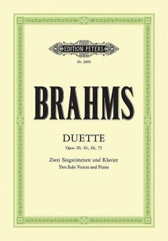 Duette op. 20, 61, 66, 75 - Brahms, Johannes