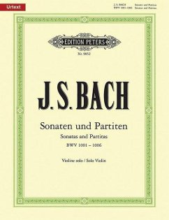 Sonaten und Partiten für Violine solo BWV 1001-1006 / URTEXT - Bach, Johann Sebastian