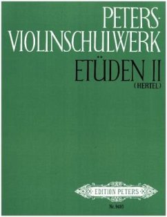 Peters-Violinschulwerk: Etüden, Band 2