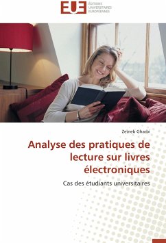 Analyse des pratiques de lecture sur livres électroniques - Gharbi, Zeïneb