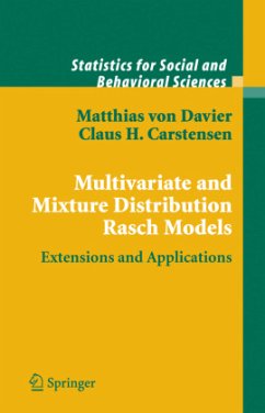 Multivariate and Mixture Distribution Rasch Models - Davier, Matthias;Carstensen, Claus H.