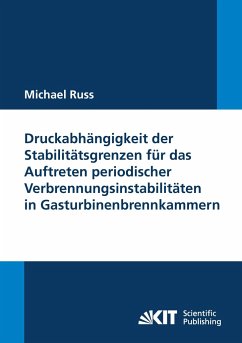Druckabhängigkeit der Stabilitätsgrenzen für das Auftreten periodischer Verbrennungsinstabilitäten in Gasturbinenbrennkammern - Russ, Michael