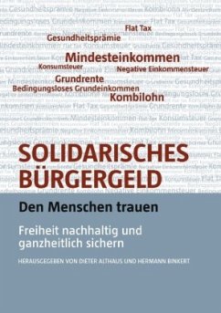 Solidarisches Bürgergeld - den Menschen trauen - Werner, Götz;Schramm, Michael
