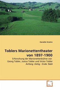 Toblers Marionettentheater von 1897-1900 - Strahm, Danielle