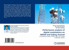 Performance analysis of digital modulations on AWGN and fading channel