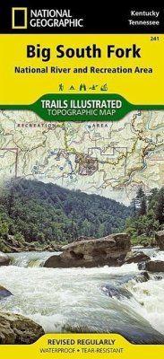 Big South Fork National River and Recreation Area Map - National Geographic Maps