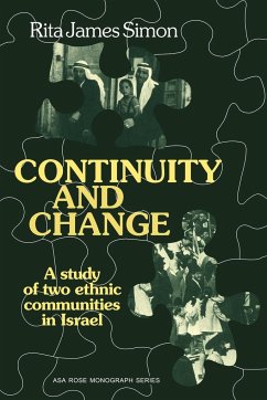 Continuity and Change - Simon, Rita James; Simon; James Simon, Rita