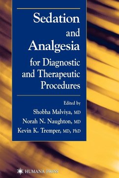 Cover Sedation and Analgesia for Diagnostic and Therapeutic Procedures