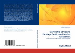 Ownership Structure, Earnings Quality and Market Assessment