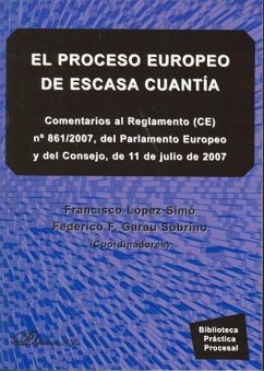 PROCESO EUROPEO DE ESCASA CUANTIA