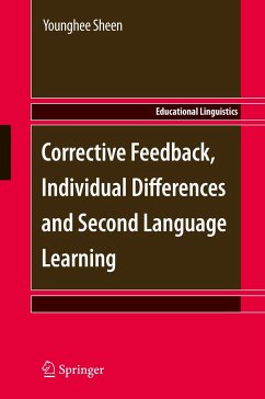 Corrective Feedback, Individual Differences and Second Language Learning - Sheen, Younghee