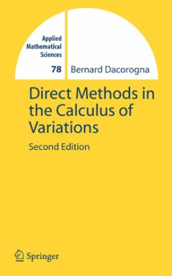 Direct Methods in the Calculus of Variations - Dacorogna, Bernard