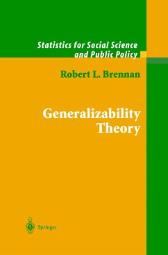 Generalizability Theory - Brennan, Robert L.